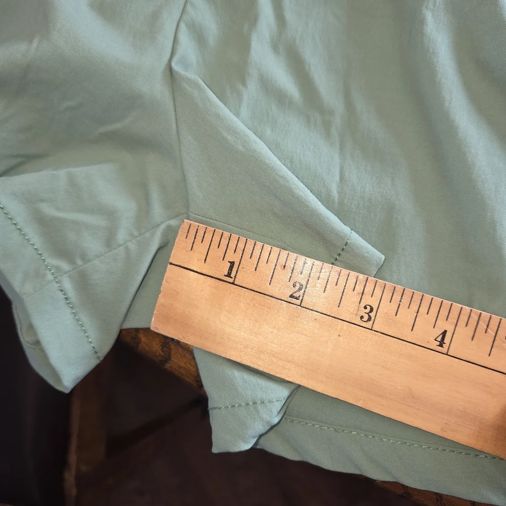 Cotopaxi Brinco Shorts Womens Retro Outdoors Elastic Waist Green Blue Size L - Picture 7 of 9